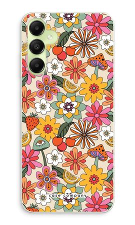 Retro Flowers N°2 - Yellow