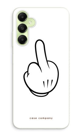 Middle finger white