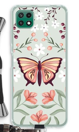 Butterfly in a floral world