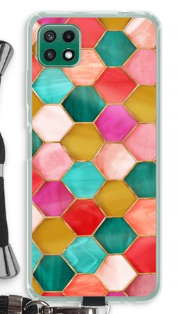 Hexagons in stained glass