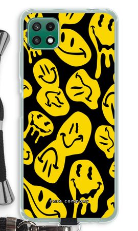 Melting smiley - Yellow