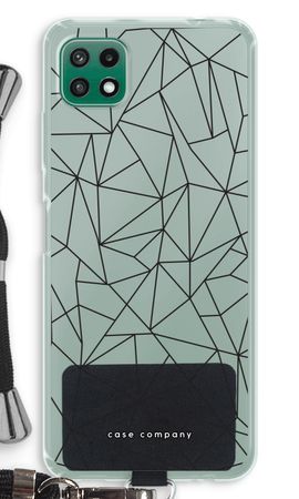 Schwarze geometrische Linien