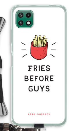 Fries before guys