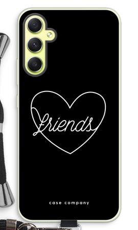 Friends heart black