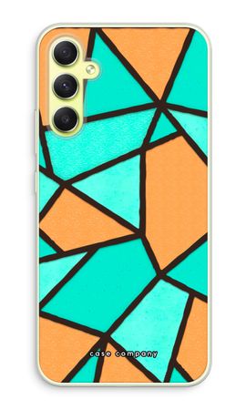 Stained glass - Orange