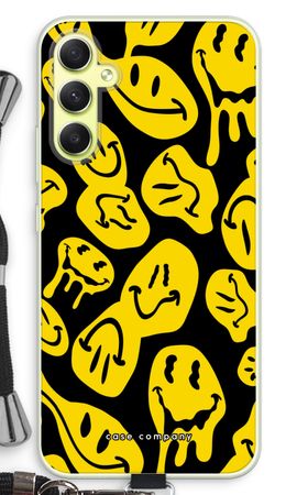 Melting smiley - Yellow