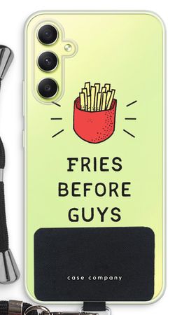 Fries before guys
