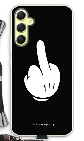 Middle finger black