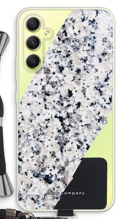 Speckled marble