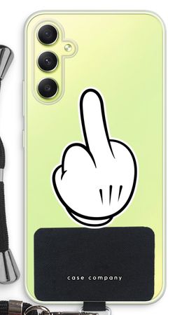 Middle finger black
