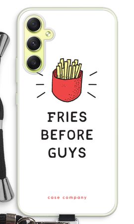 Fries before guys