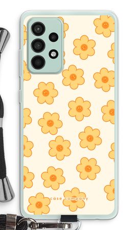 Fleur de smiley jaune
