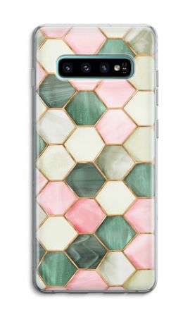 Hexagons in stained glass