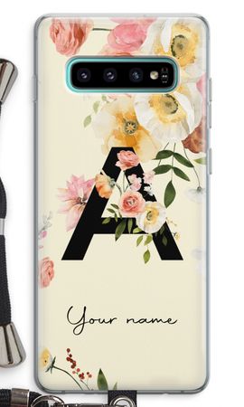 Flirty Flowers Monogram