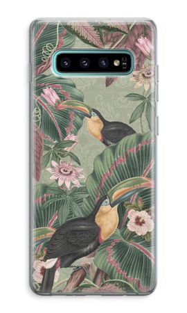 Tropical jungle toucan
