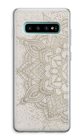 Boho golden mandala