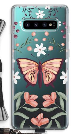 Butterfly in a floral world