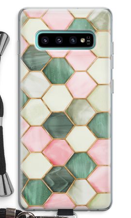 Hexagons in stained glass