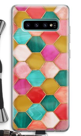 Hexagons in stained glass