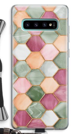 Hexagons in stained glass