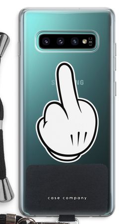 Middle finger black