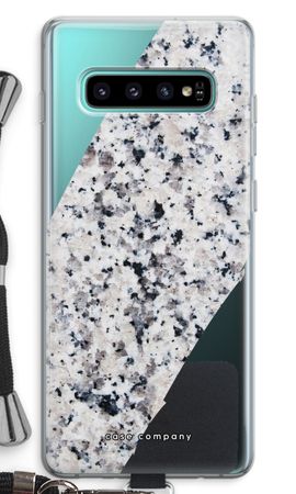 Speckled marble