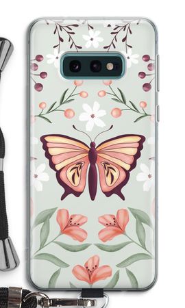 Butterfly in a floral world