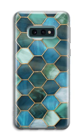 Hexagones en vitrail