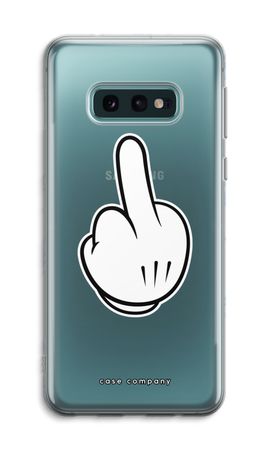 Middle finger white