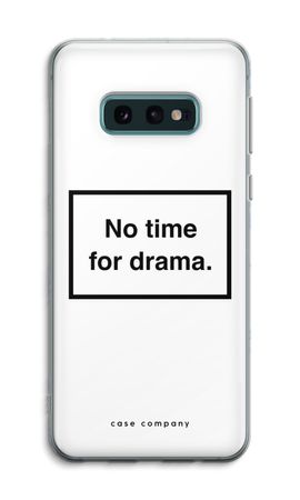 No drama