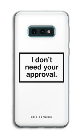 Don't need approval
