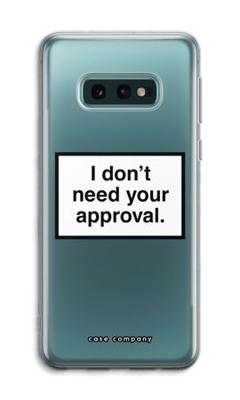 Don't need approval