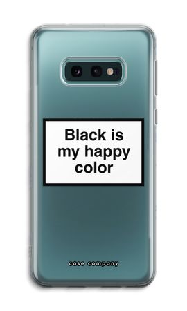 Black is my happy color