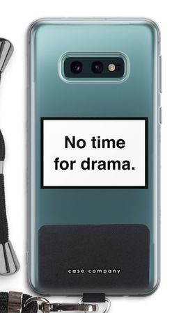 No drama