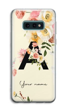 Flirty Flowers Monogram