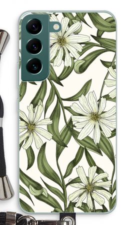 White flower pattern