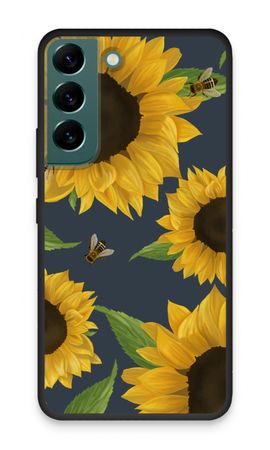 Sunflower and bees