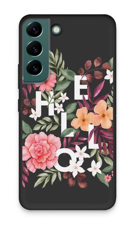 Hello in flowers