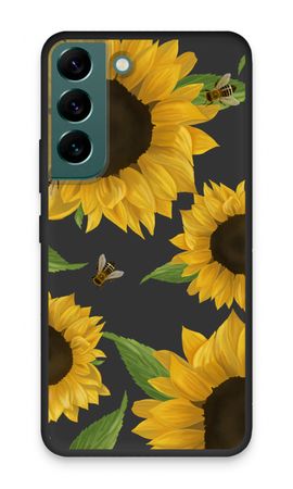 Sunflower and bees
