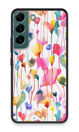 Vilda färgglada blommor