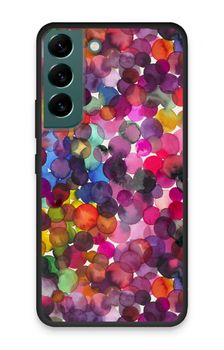 Points d'aquarelle superposés