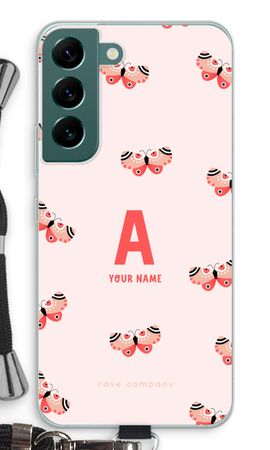 Rosy Butterflies Monogram