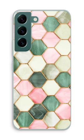 Hexagons in stained glass