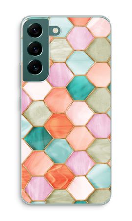 Hexagons in stained glass