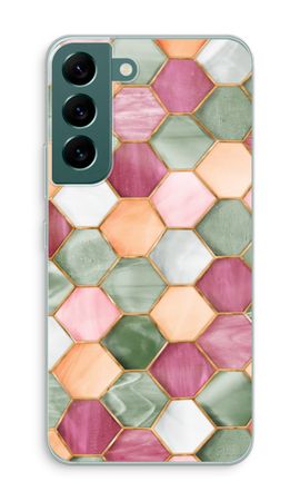 Hexagons in stained glass