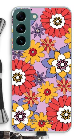 Retro Flowers - Purple