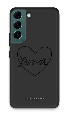 Friends heart black