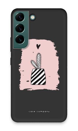 Black and white cactus