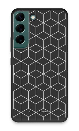 Cubes black and white