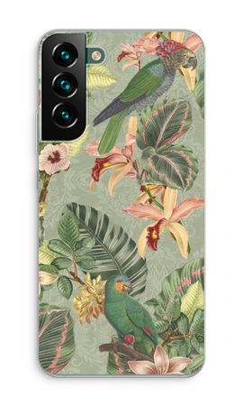 Tropical jungle parrot